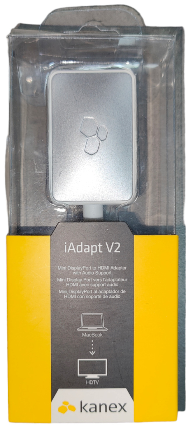 Kanex Mini DisplayPort to HDMI Adapter with Audio IADAPT V2 For Apple MacBook 