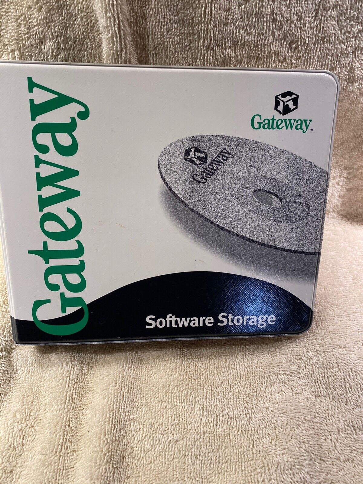 Vintage Gateway Software Disc Storage Binder w/ System Restore CD & Works Suite