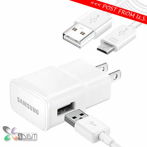 Original Genuine Samsung Galaxy Tab A 7.0 8.0 9.7 10.1 AC WALL CHARGER + CABLE
