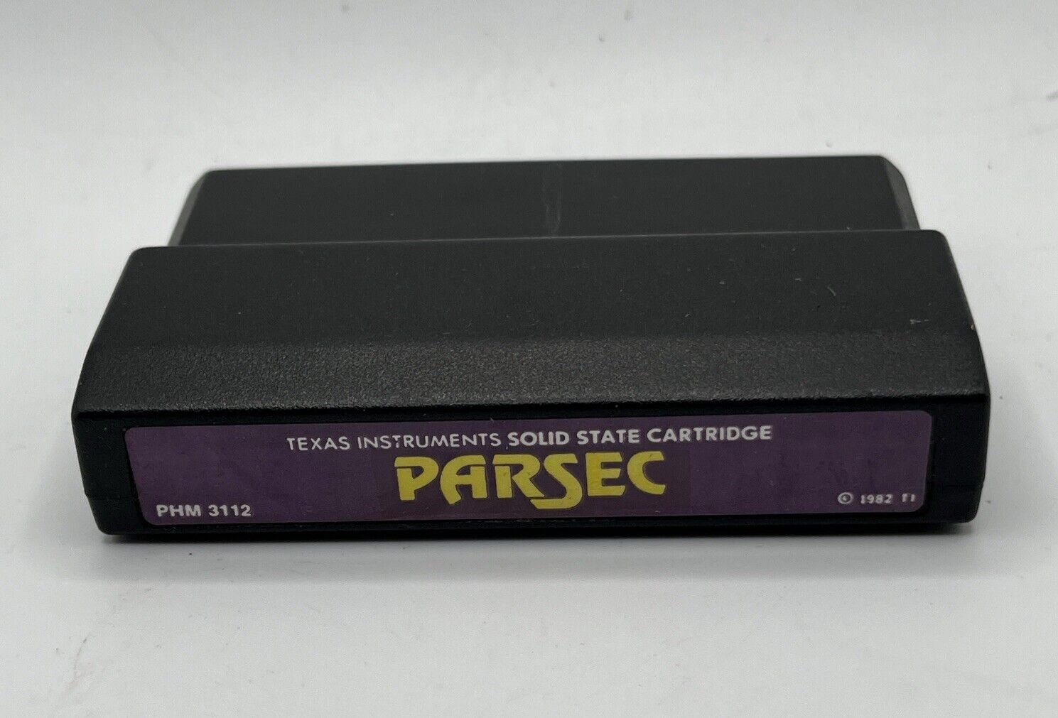 Parsec Game Cartridge for Texas Instruments TI-99/4A 1982 PHM 3112 Jim Dramis