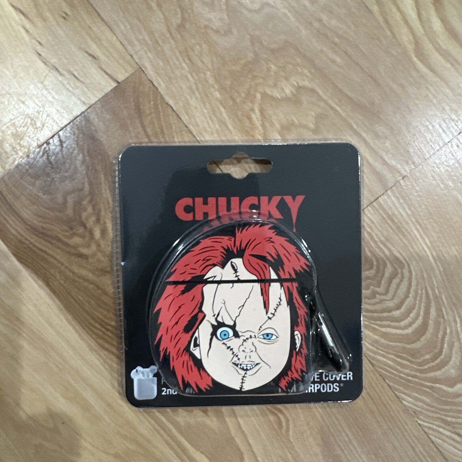 Chucky AirPod Case Protective Cover Horror Movie Childs Play Doll NWT