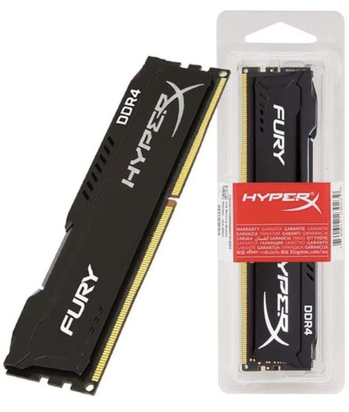HyperX Kingston Technology Fury Black 8 GB DDR4 (HX424C15FB2/8)