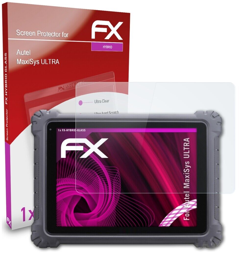 atFoliX Glass Protector for Autel MaxiSys ULTRA 9H Hybrid-Glass