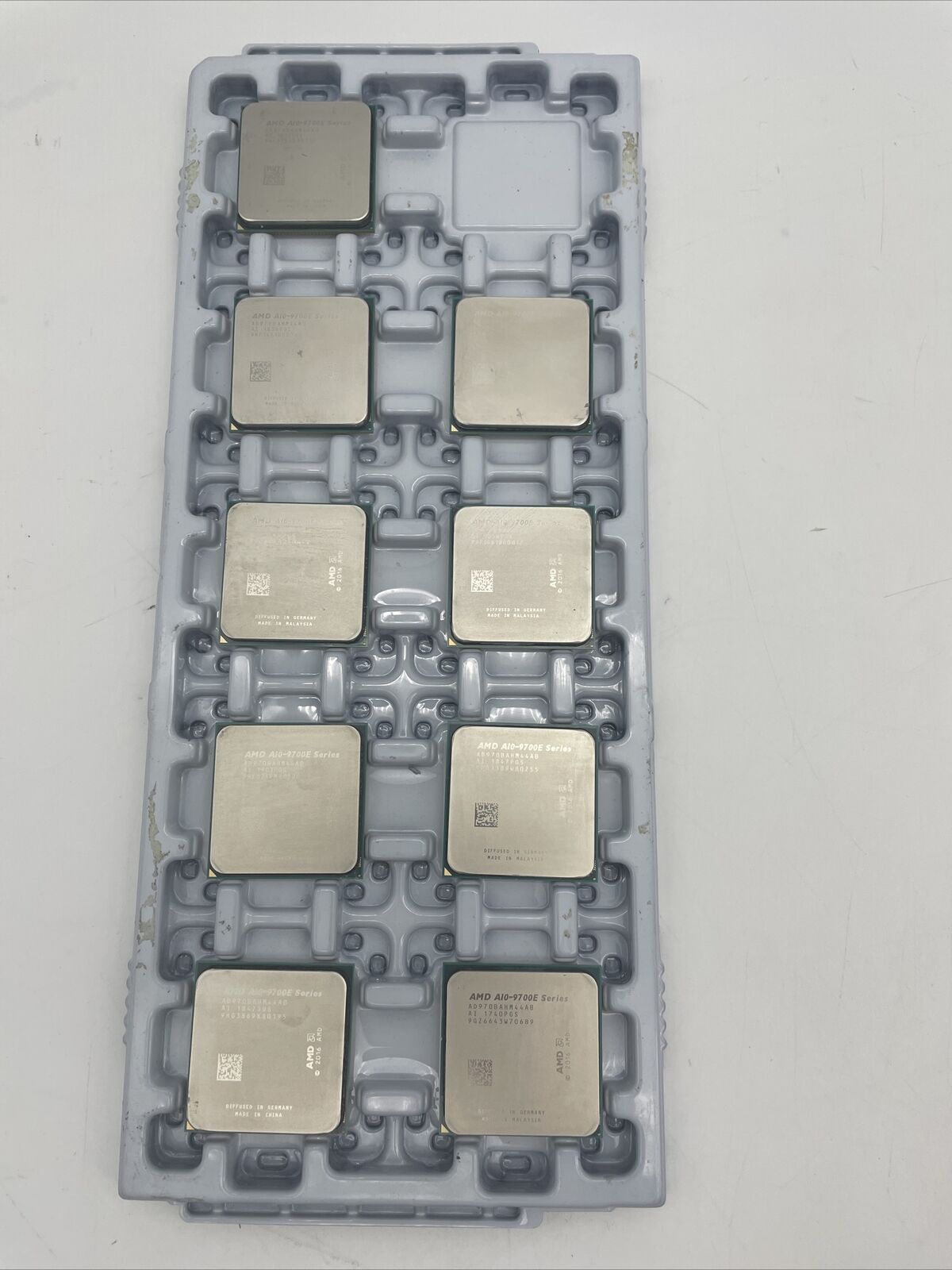 Lot of 9 AMD AD970BAHM44AB A10-9700E 3000 MHz Socket AM4 Desktop CPU