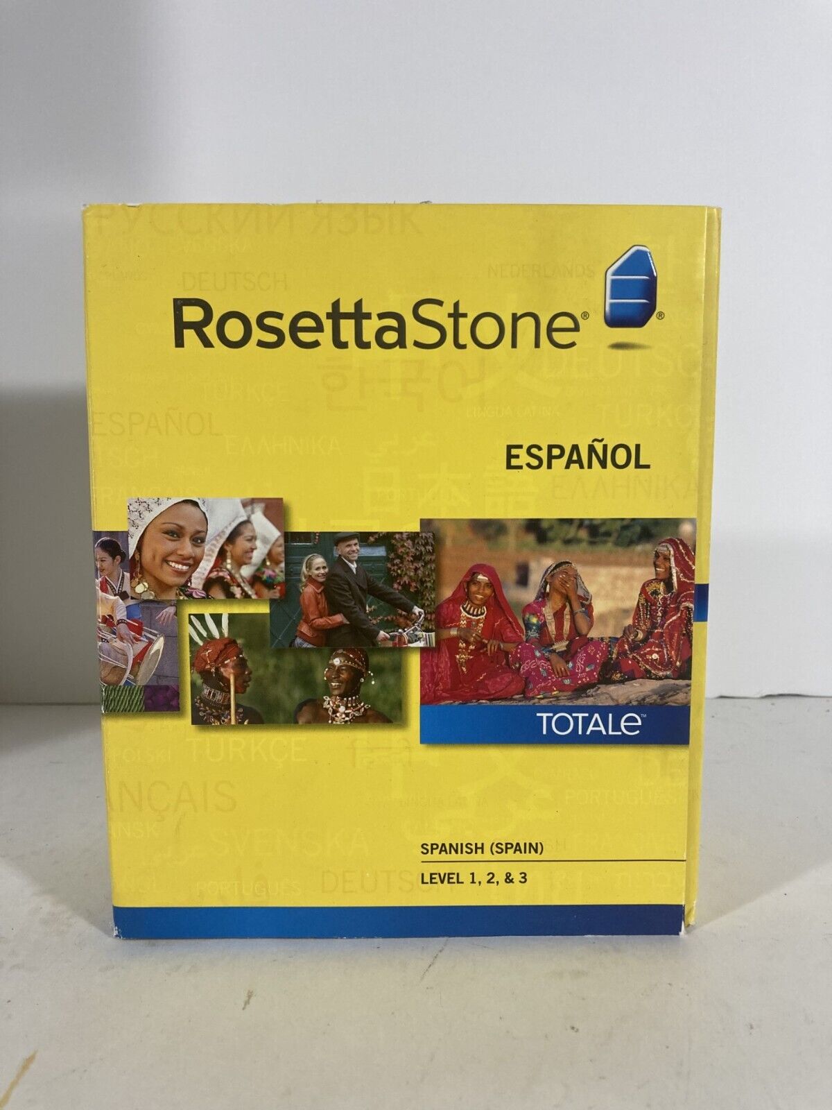 Rosetta Stone Espanol (Spain) Level 1,2&3 With Headset Good Condition