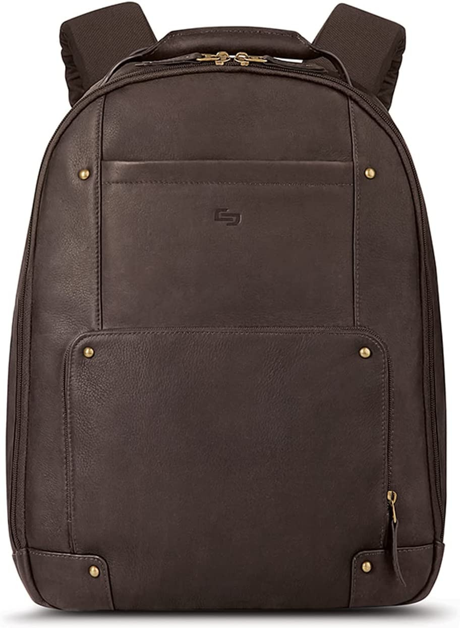 Solo New York Reade Vintage Leather Backpack, Espresso