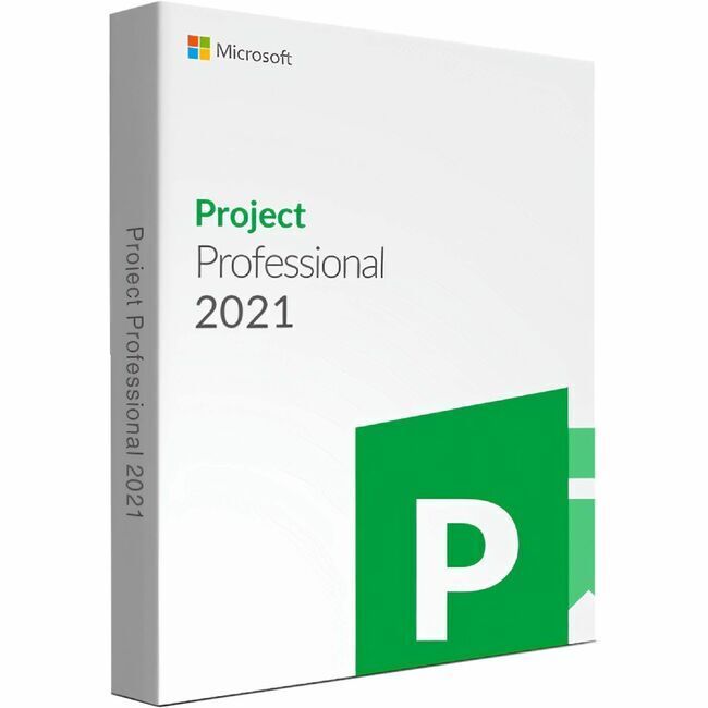 Microsoft Project 2021 Professional Box Pack 1 PC Medialess H3005950