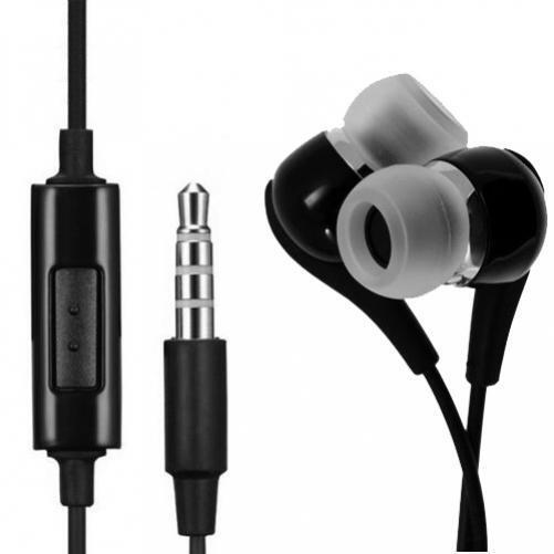HEADSET OEM 3.5MM HANDS-FREE EARPHONES DUAL EARBUDS MIC N3L For PHONES & TABLETS