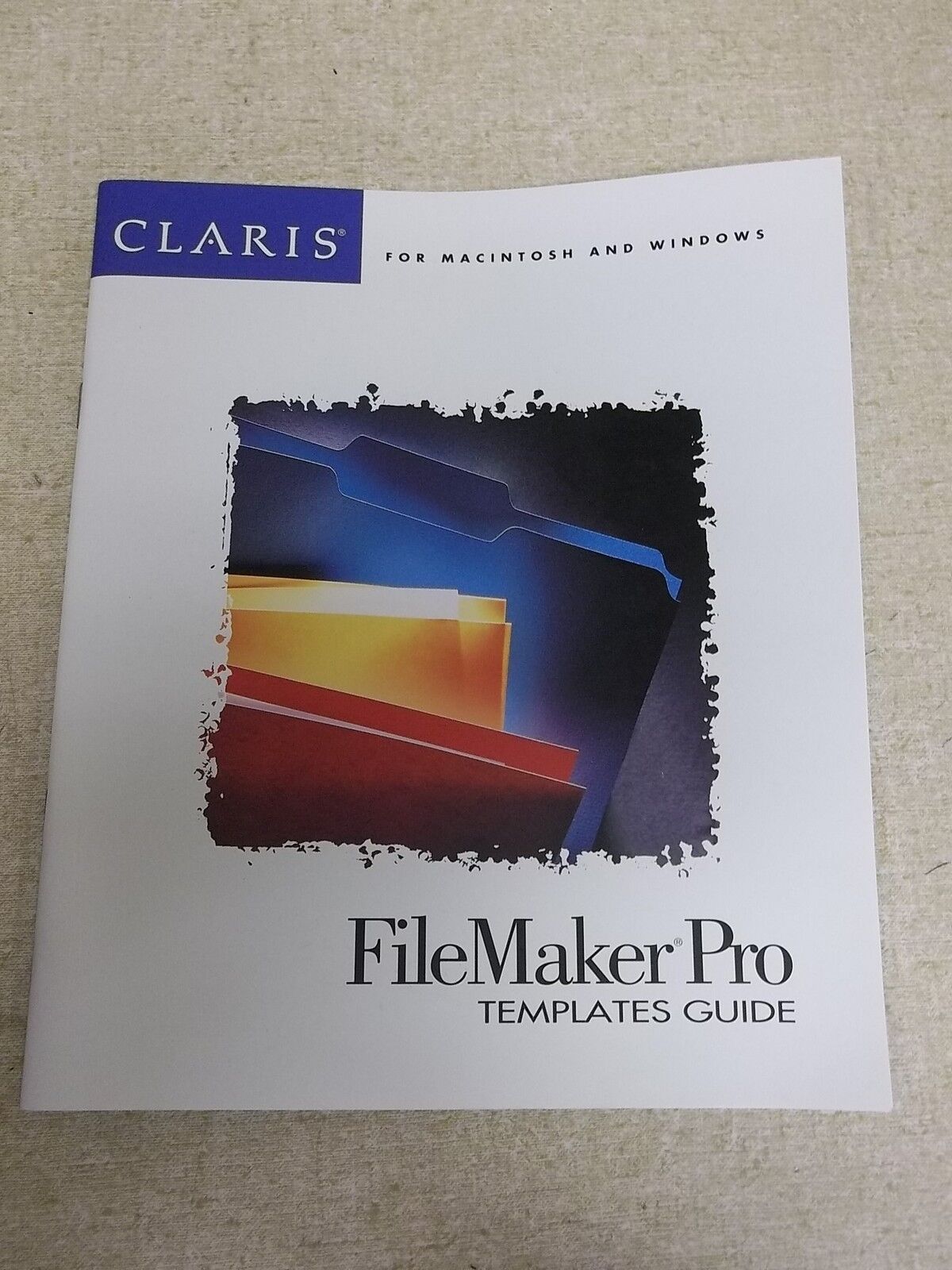 File Maker Pro Templates Guide U92604-001A *FREE SHPPING*