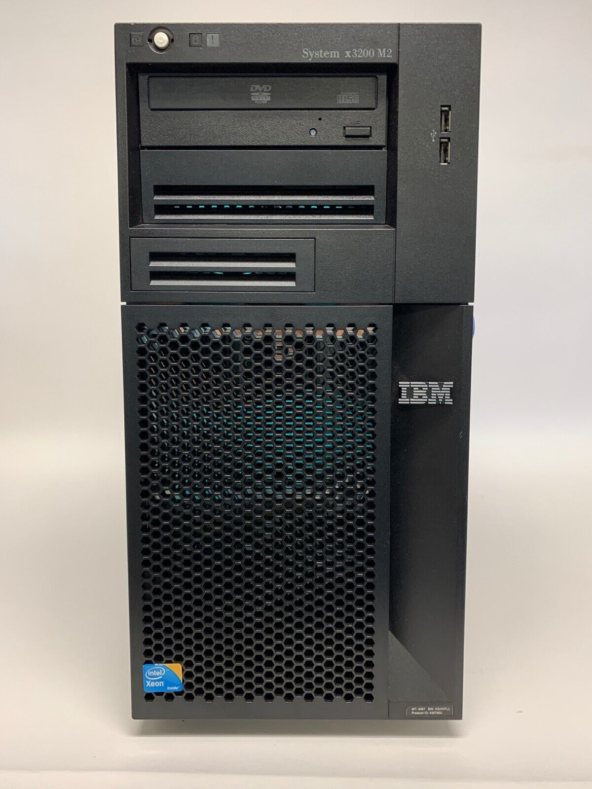 IBM SYSTEM x3200 M2 Server - HDD wiped, No OS
