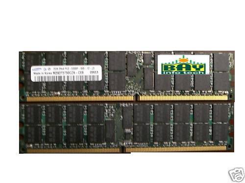 4GB (2 x 2GB) PC2-5300 DDR2-667 ECC REGISTER Hynix New