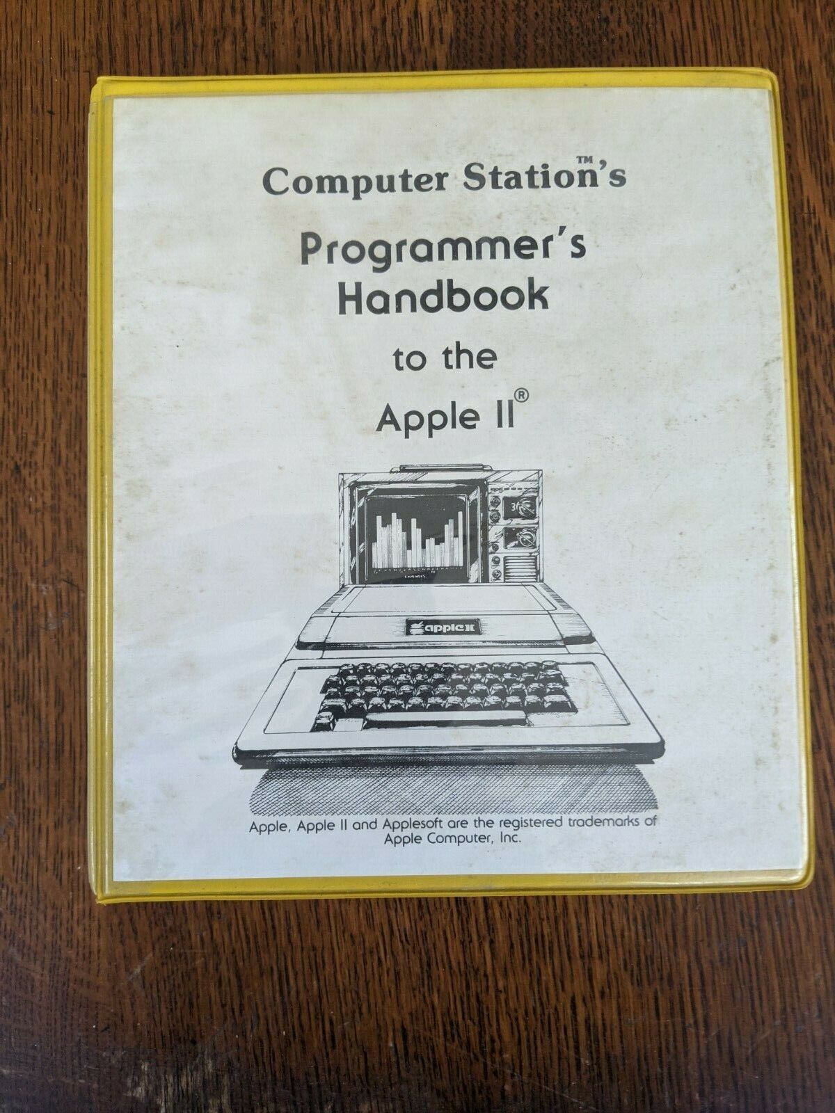 Vintage 1981 Computer Station's Programmer's Handbook To The Apple II - Rare