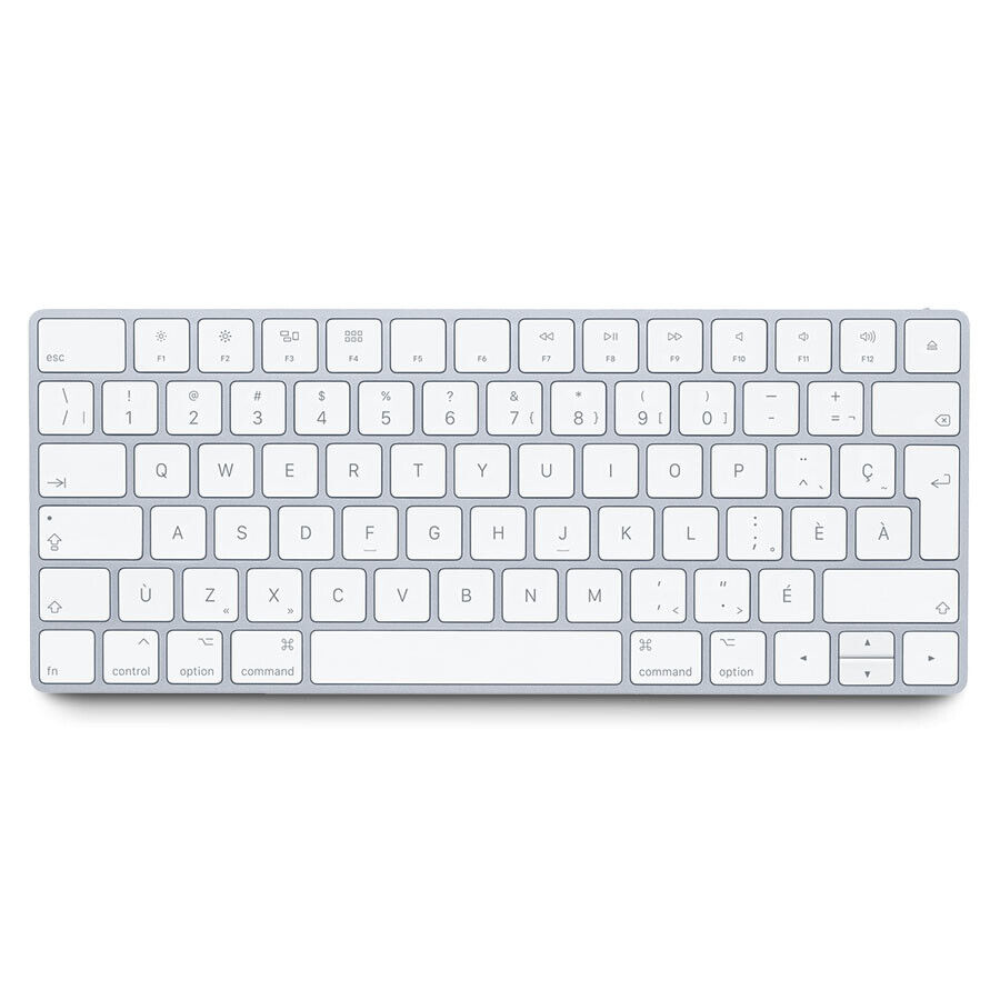 Apple MLA22LL/A Wireless Magic Keyboard 2 (White) - French Canadian, New