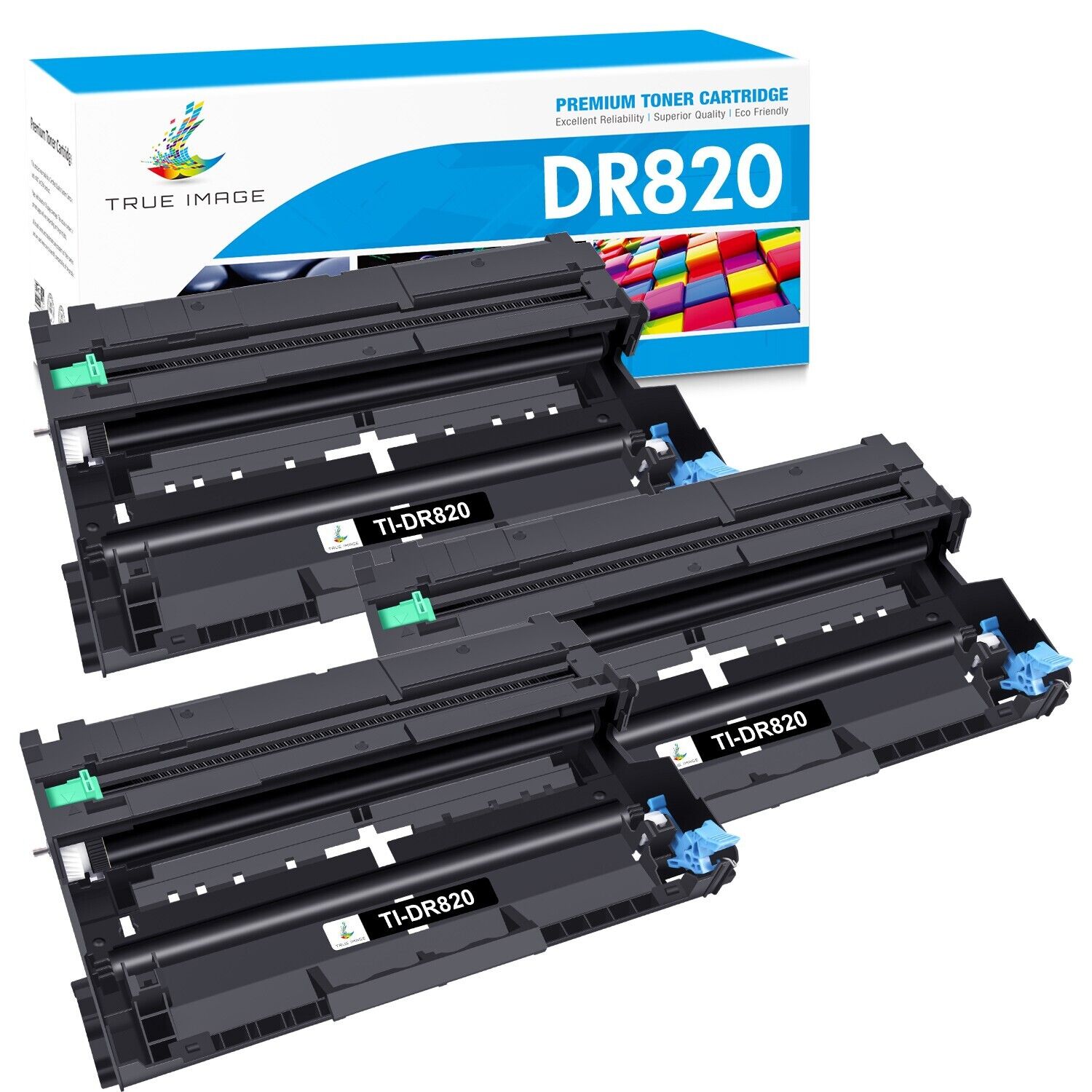 3 PK For Brother DR820 DR-820 Drum Unit HL-L5100DN MFC-L5850DW HL-L6200DW TN850