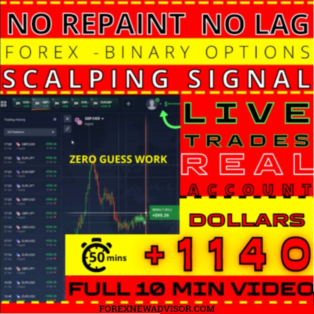 M1 Scalping Signal for Binary Options and Forex - 10 MIN VIDEO INCLUDED for MT4