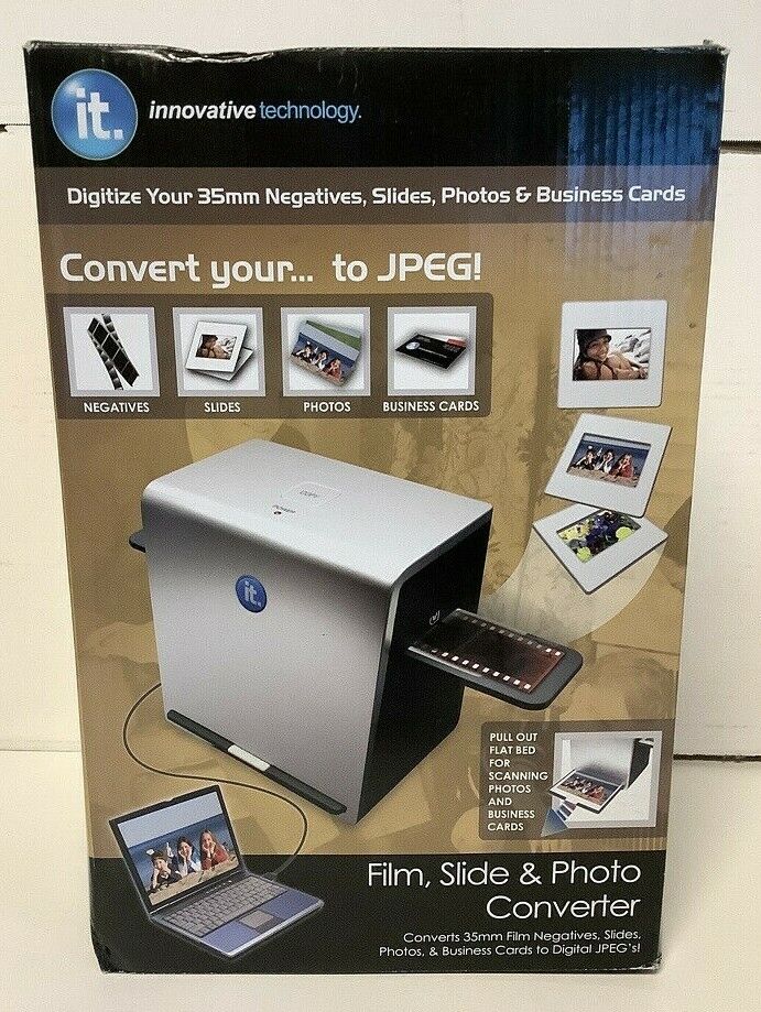 IT Innovative Technology ITNS-500 Film, Slide & Photo Converter Scanner