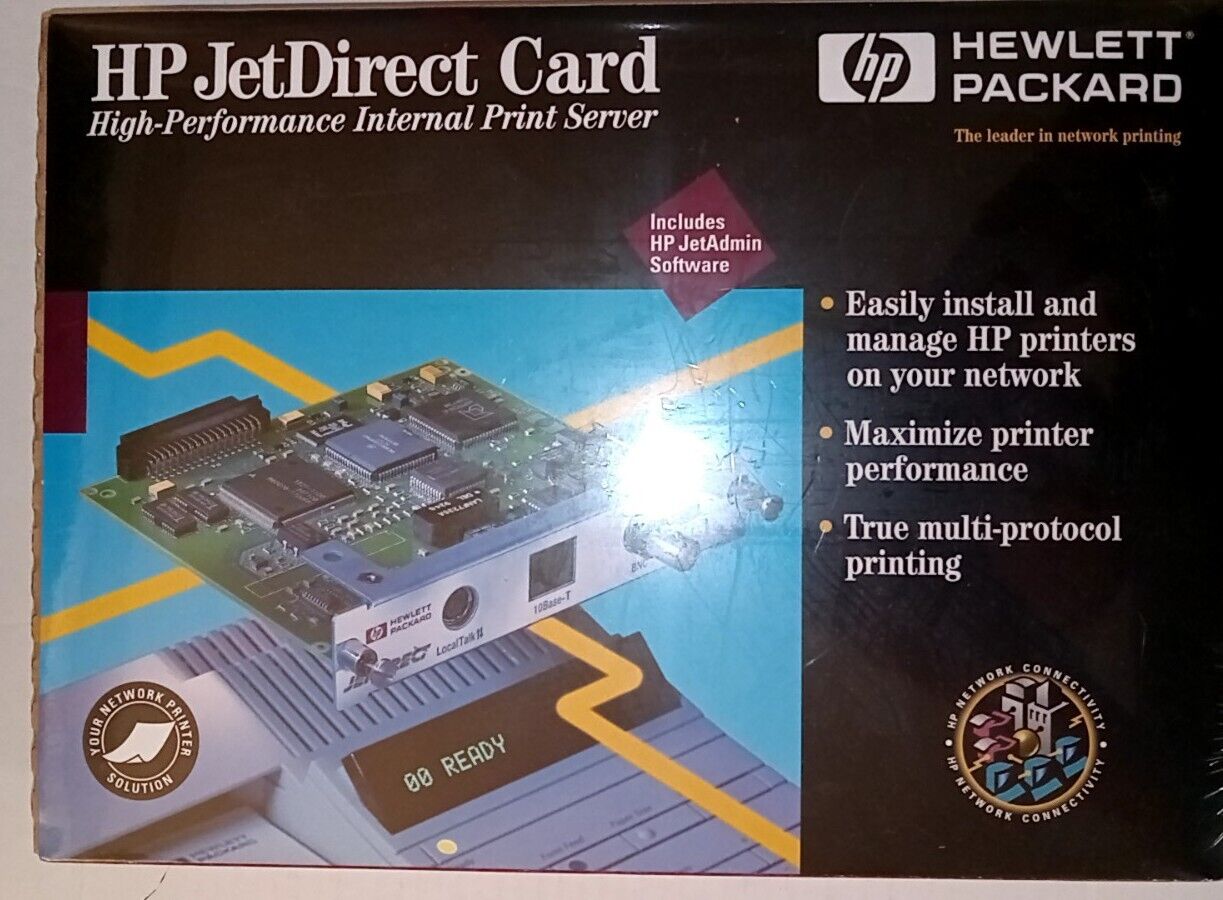 HP JetDirect Card J2550A 2555-60003 **Brand New SEALED**