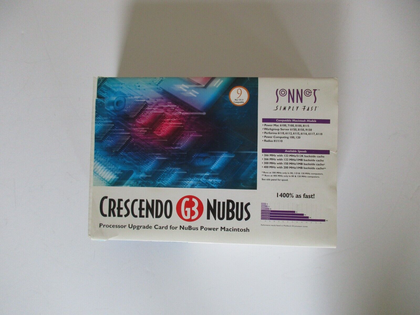 Vintage Crescendo G3 Nubus Processor Upgrade Card  for Nubus Power Macintosh