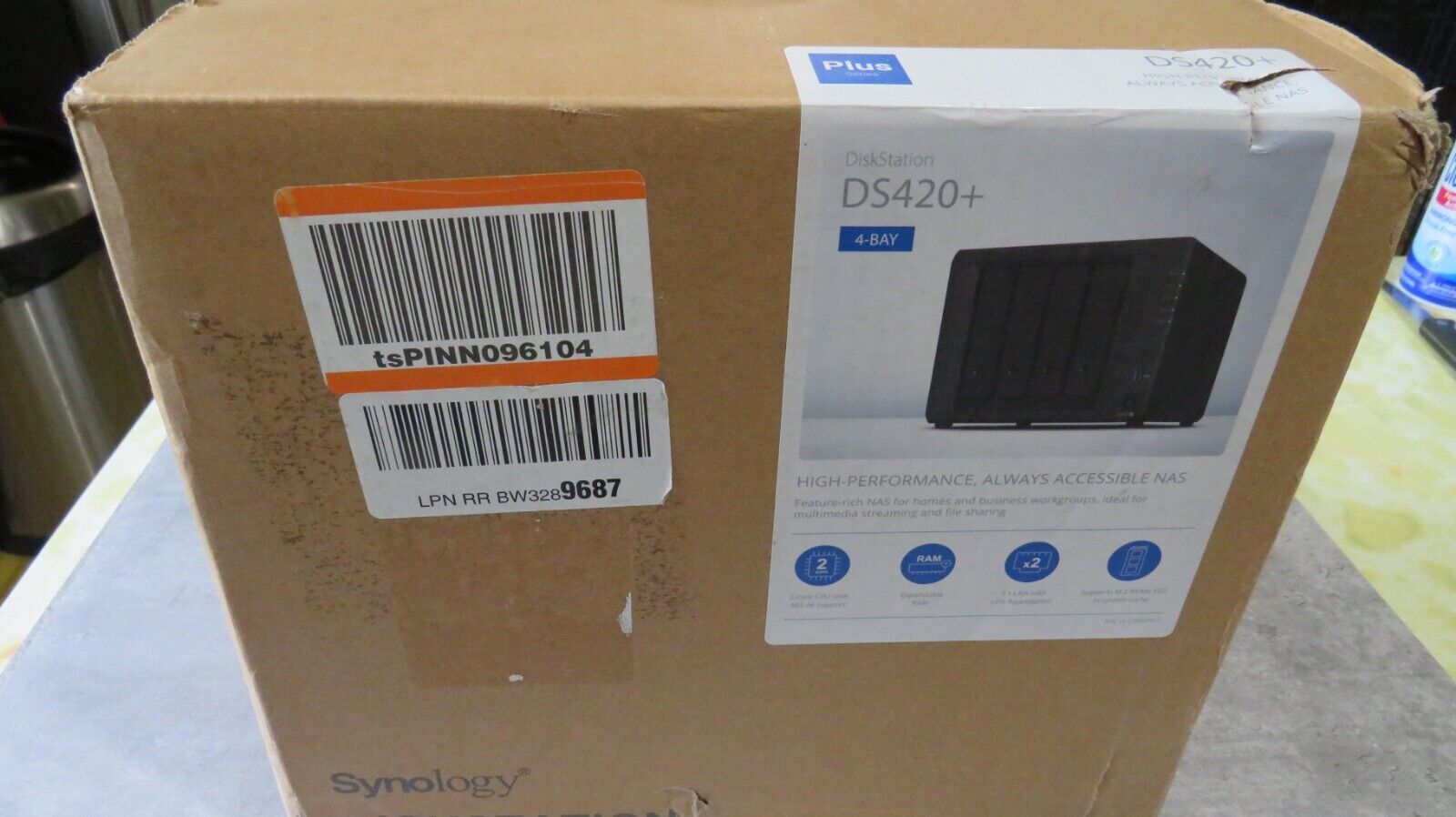 Synology DS420+ 4 Bay NAS Storage Array