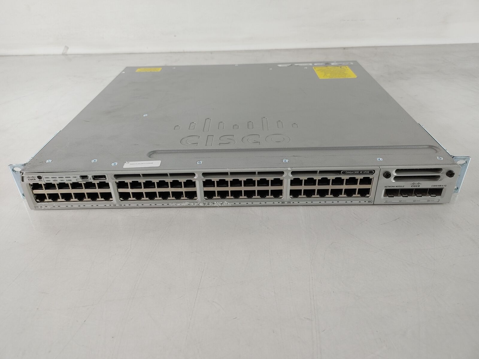 Cisco Catalyst 3850 WS-C3850-48U-S 48-Port Gigabit Ethernet Managed PoE+