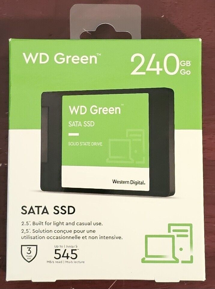 Western Digital WD Green 240GB Internal 2.5\