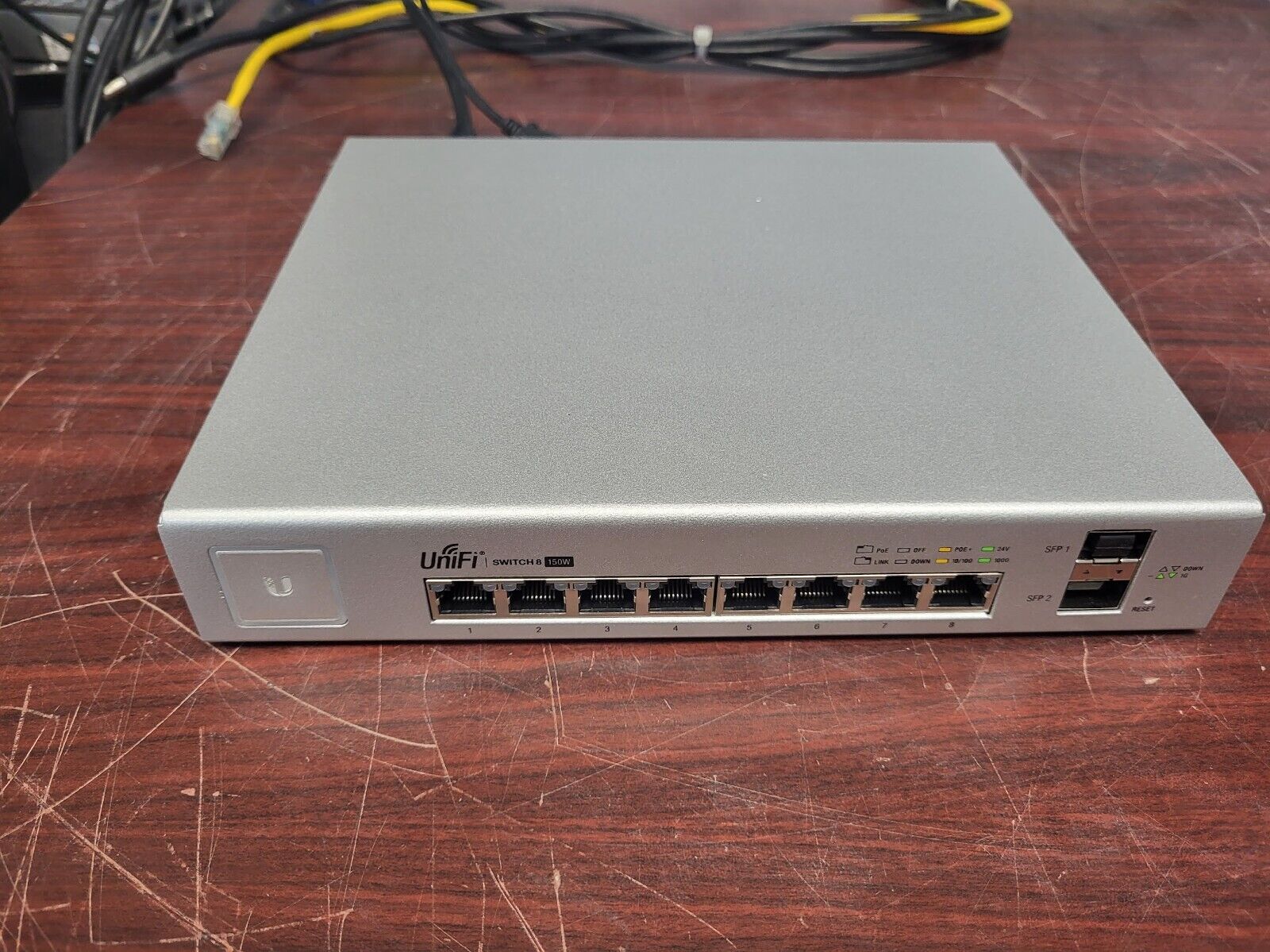 Ubiquiti UniFi US-8-150W 8-Port PoE Gigabit Ethernet Switch Tested #73