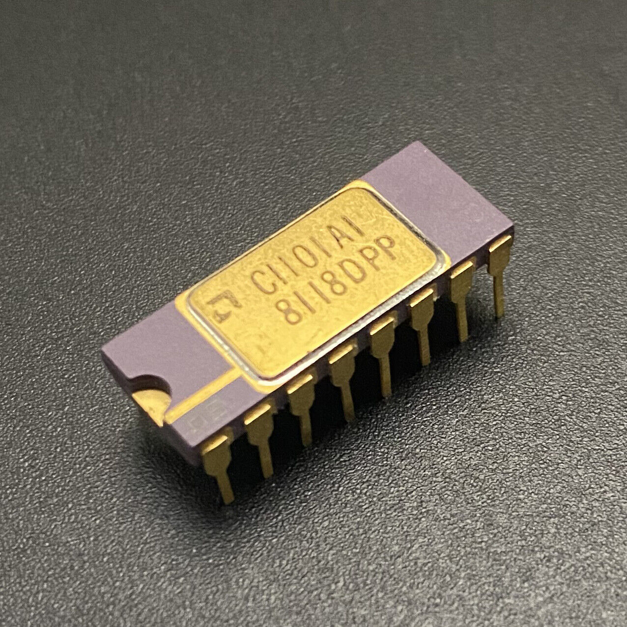 AMD C1101A1 Static RAM Chip DIP16 1101 12μm MOS SRAM Rare