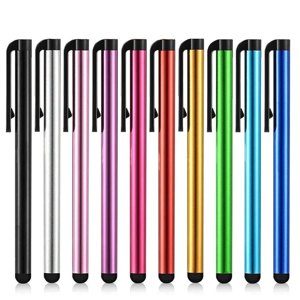 10PCS Capacitive Touch Screen Stylus Pen For iPad Air Mini iPhone Samsung Tablet