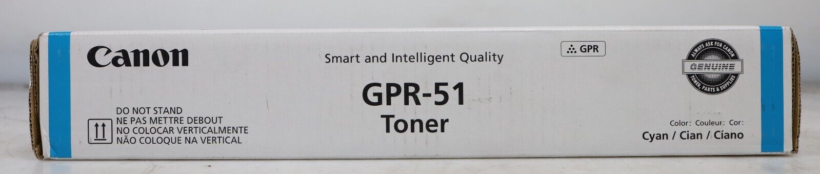 NEW Sealed Genuine Canon GPR-51 Cyan Toner for C250 350