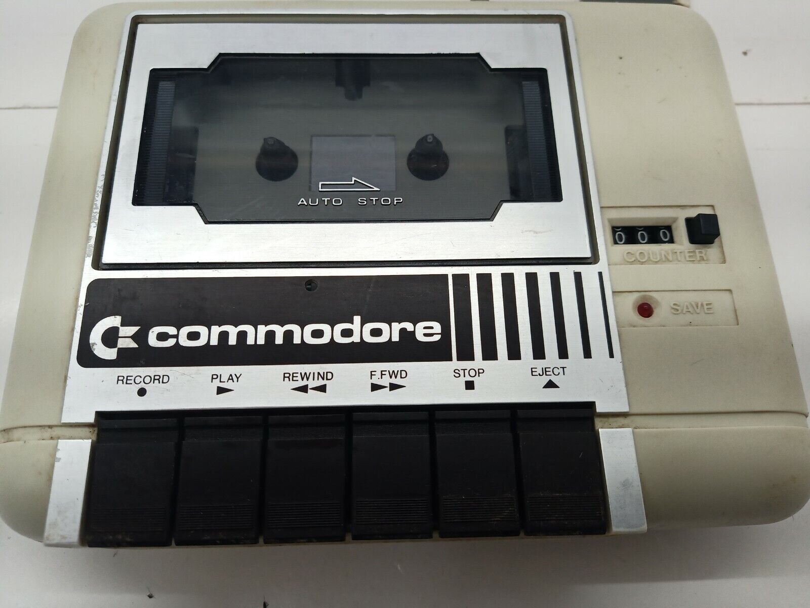 Commodore C2N Cassette Tape Player VIC-20 UNTESTED