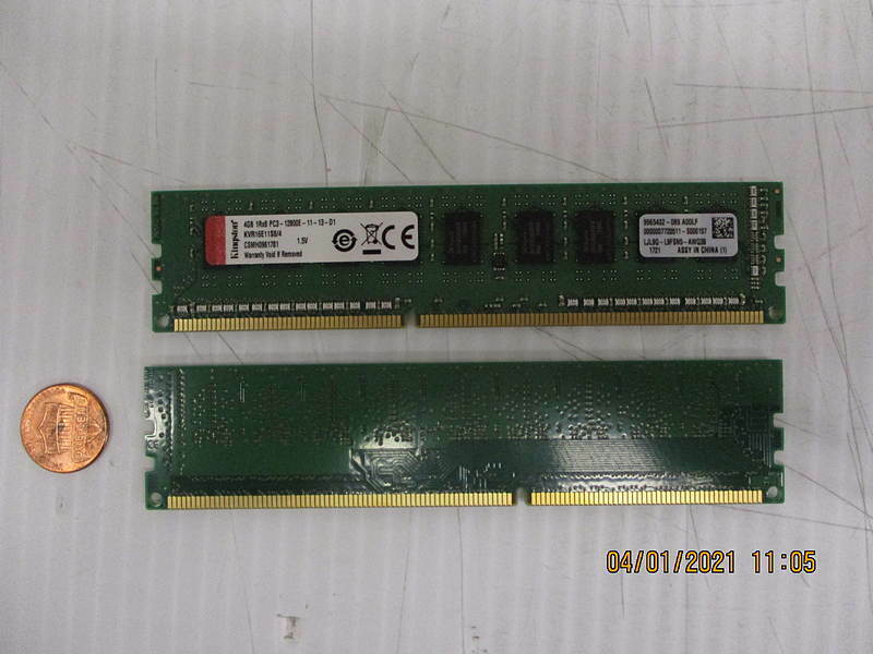 New, Kingston - KVR16E11S8/4 - 4GB Memory Module 