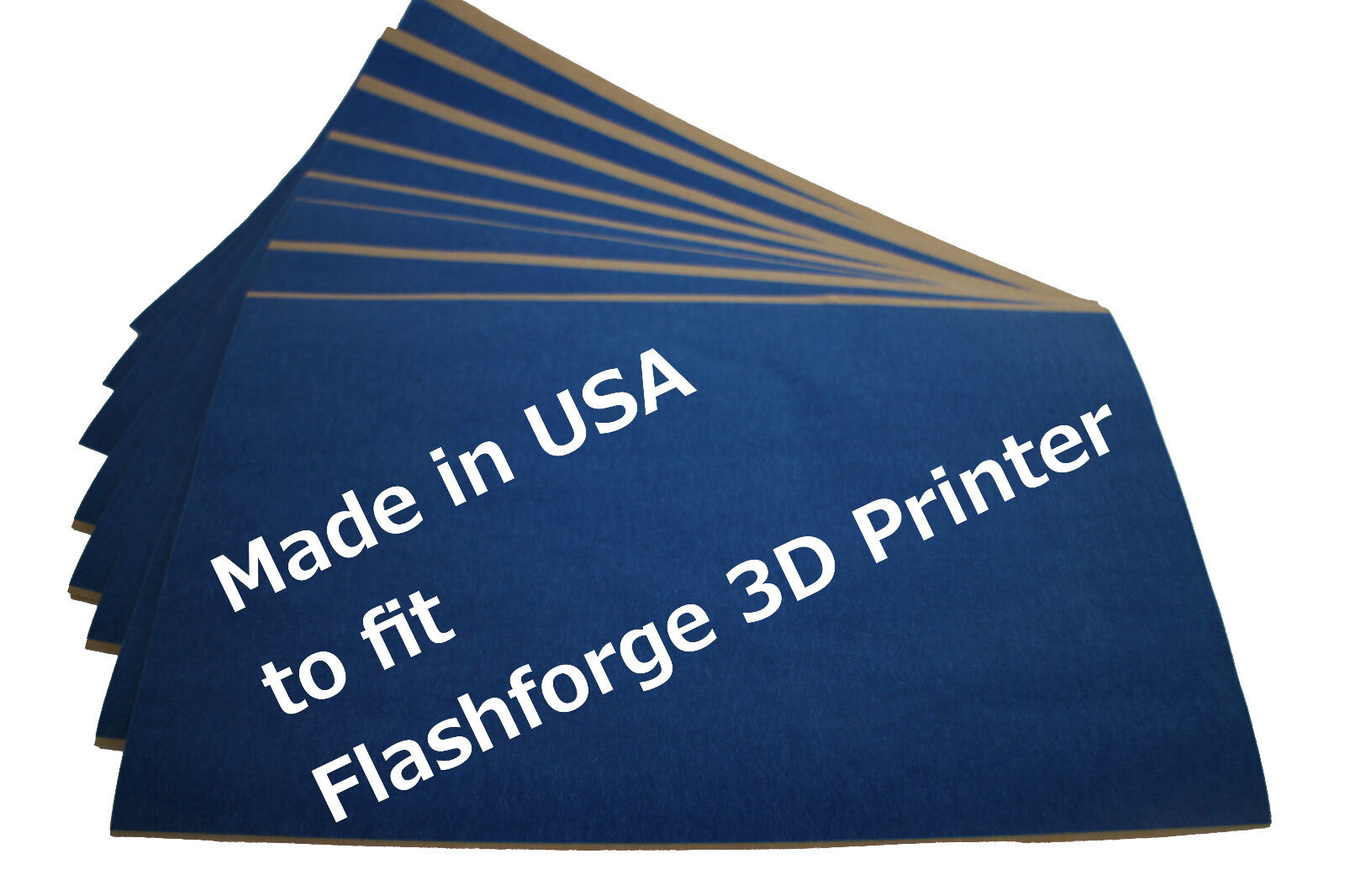 Blue Tape for Flashforge, CTC, Makerbot Build Platform (10 pack) Made in U.S.A.