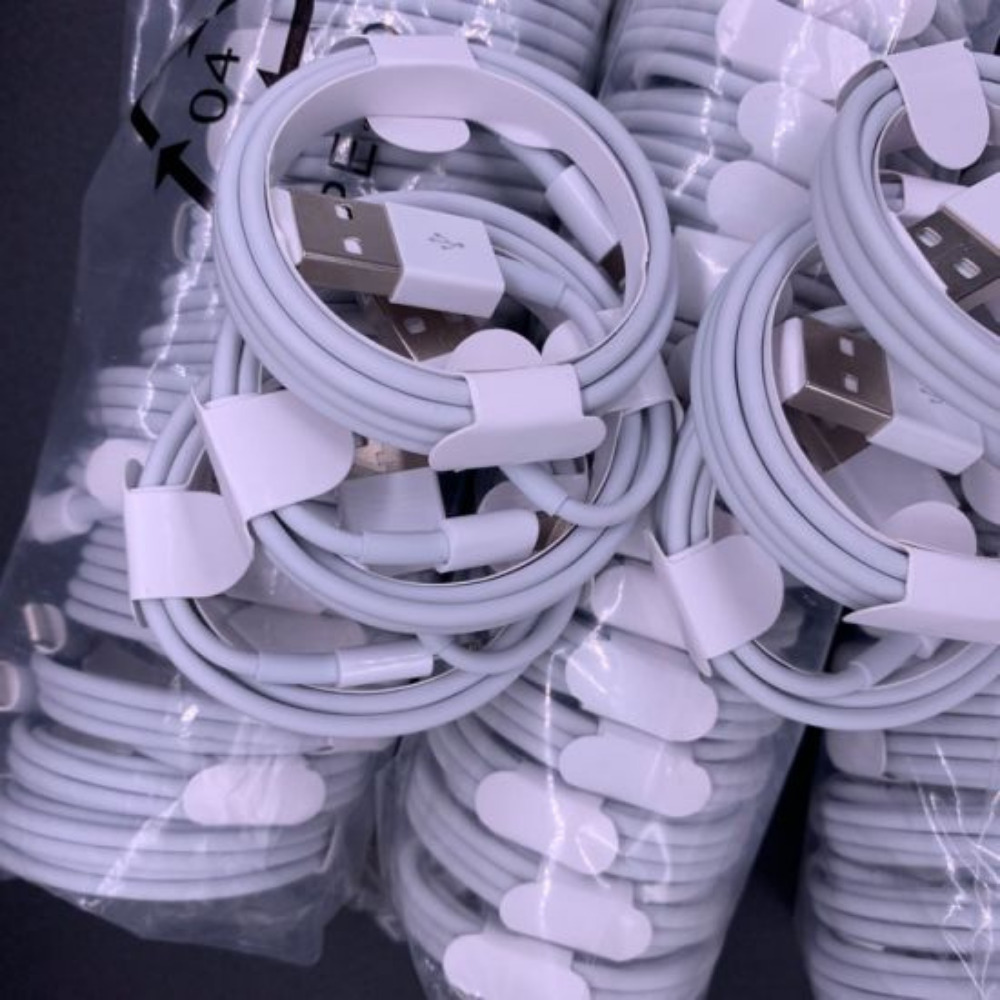100X Wholesale Lot USB Cable Charging For iPhone 13 12 11 8 7 SE XR Charger Cord