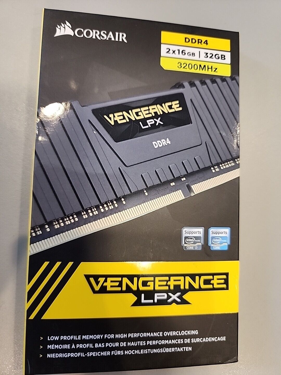 CORSAIR Vengeance LPX 32GB (2 x 16GB) 288-Pin DDR4 SDRAM DDR4 3200 (PC4 25600) I