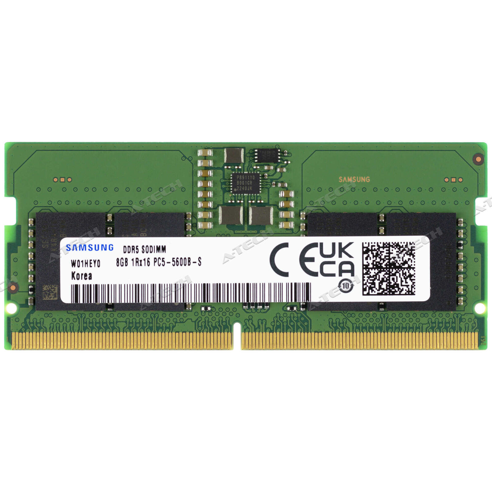 Samsung 8GB 1Rx16 PC5-5600 SODIMM DDR5-44800 Non-ECC Laptop Memory RAM 1x