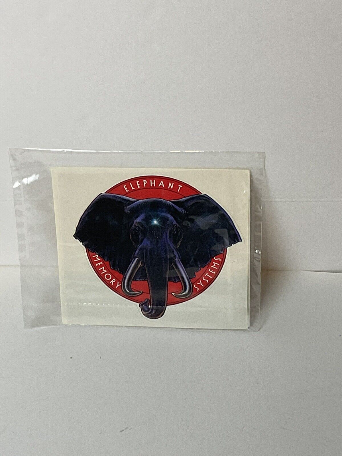Elephant Memory Systems Sticker & Lables Vintage Floppy Sealed NOS