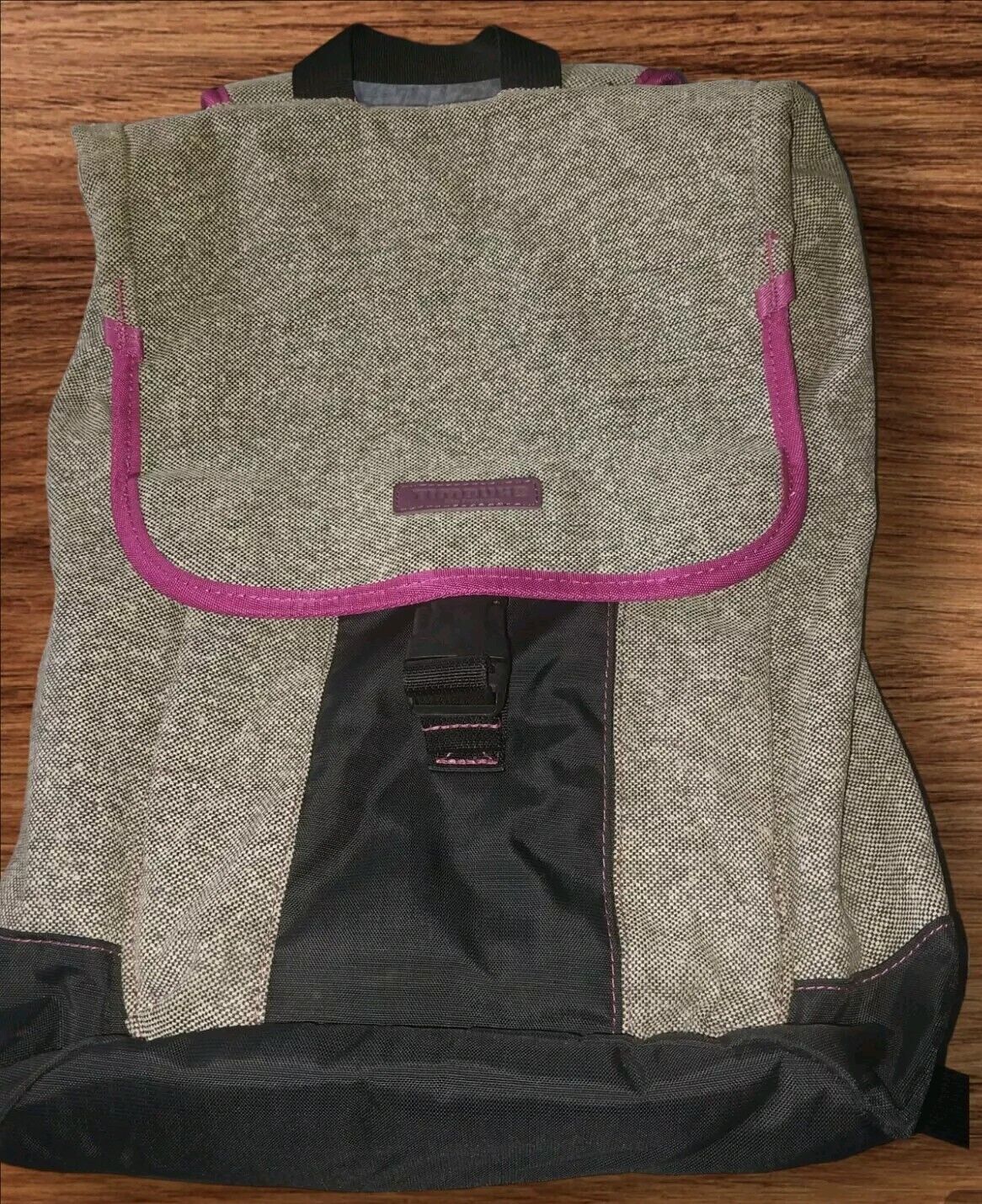 Timbuk2 Candybar Grey Pink Laptop Backpack