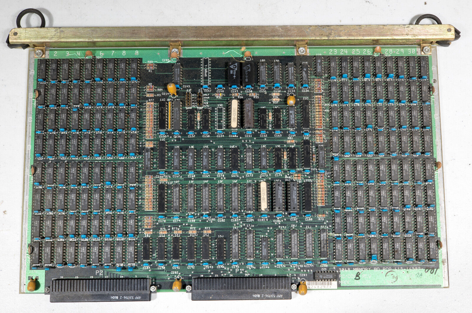 Vintage Altos 2086 computer memory system board