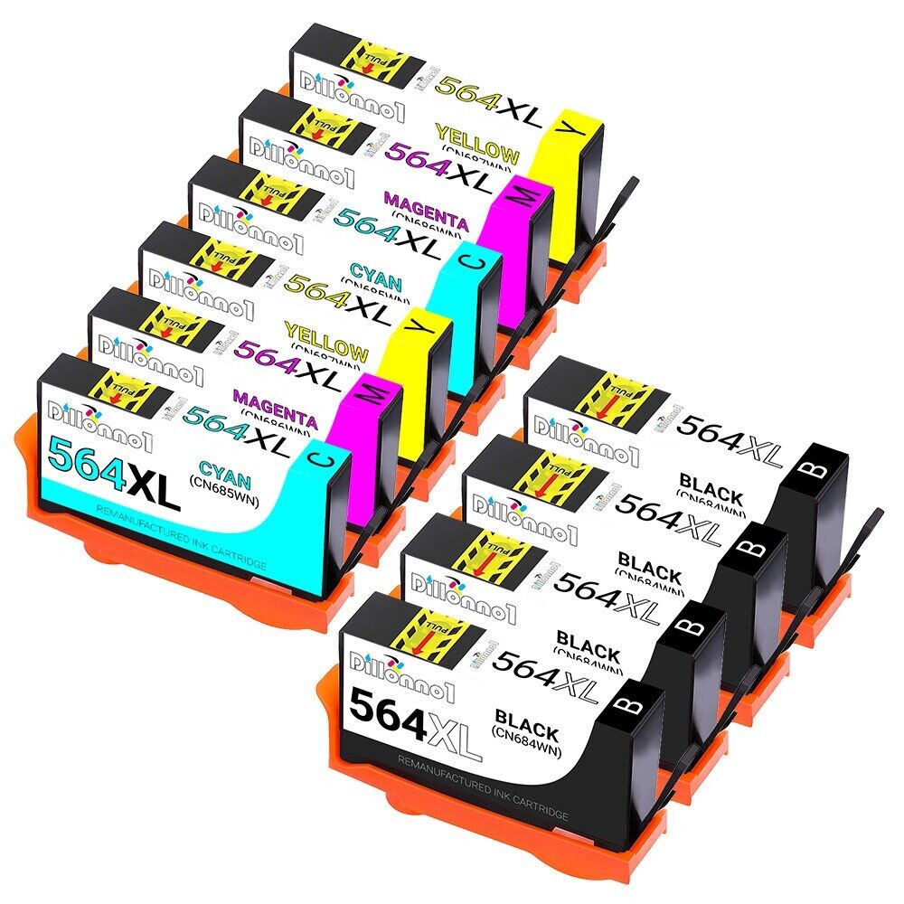 For HP 564XL Series Ink for use with PhotoSmart 5515 5524 7510 7515 7520
