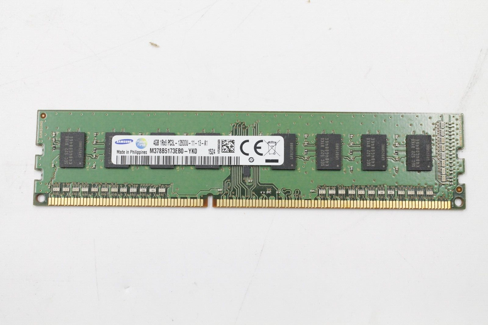 SAMSUNG 4GB 1RX8 PC3L-12800U-11-13-A1 DESKTOP RAM MEMORY OPEN BOX