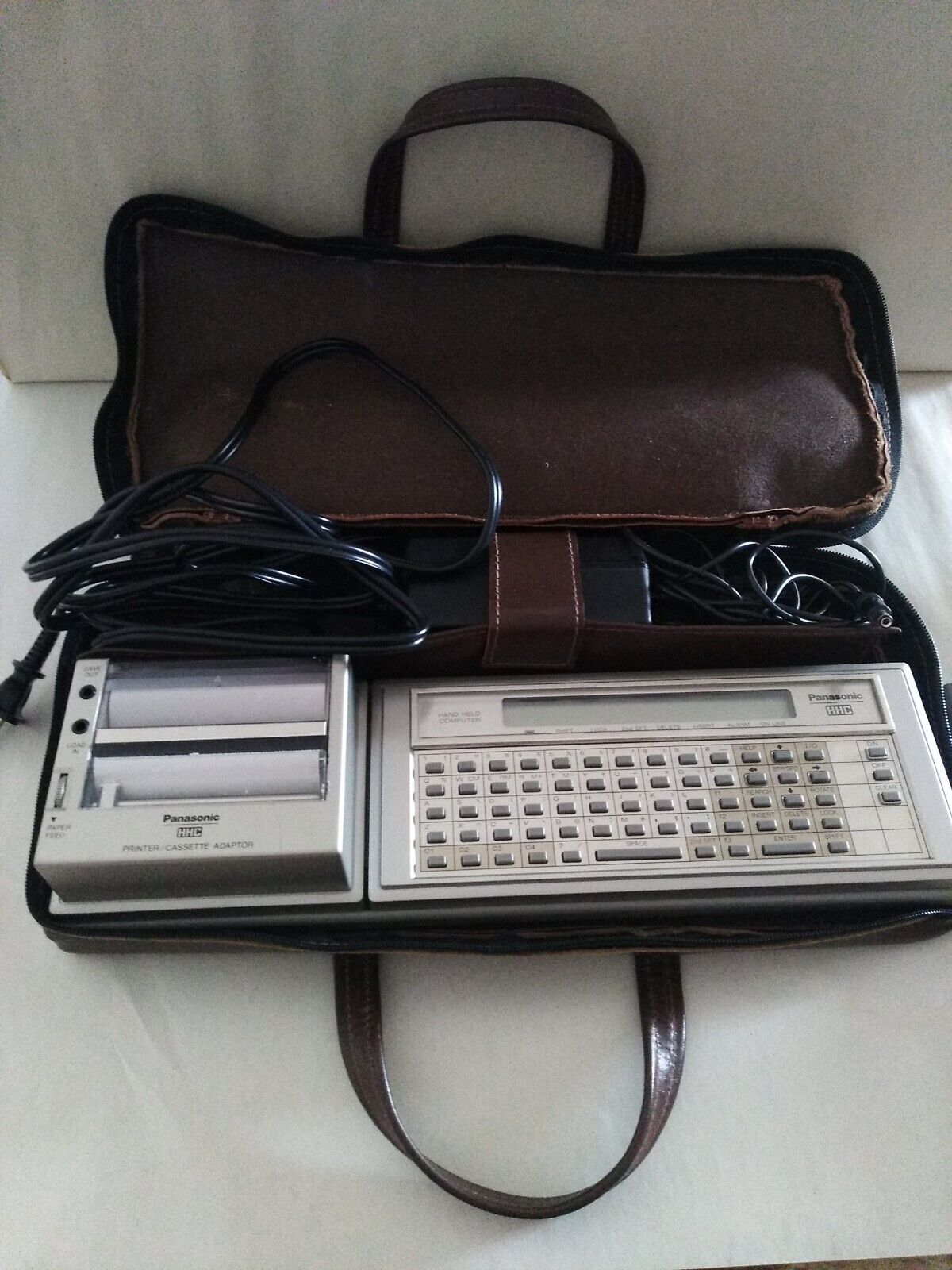 Vintage Panasonic Hand Held Computer RD-9647 With case.
