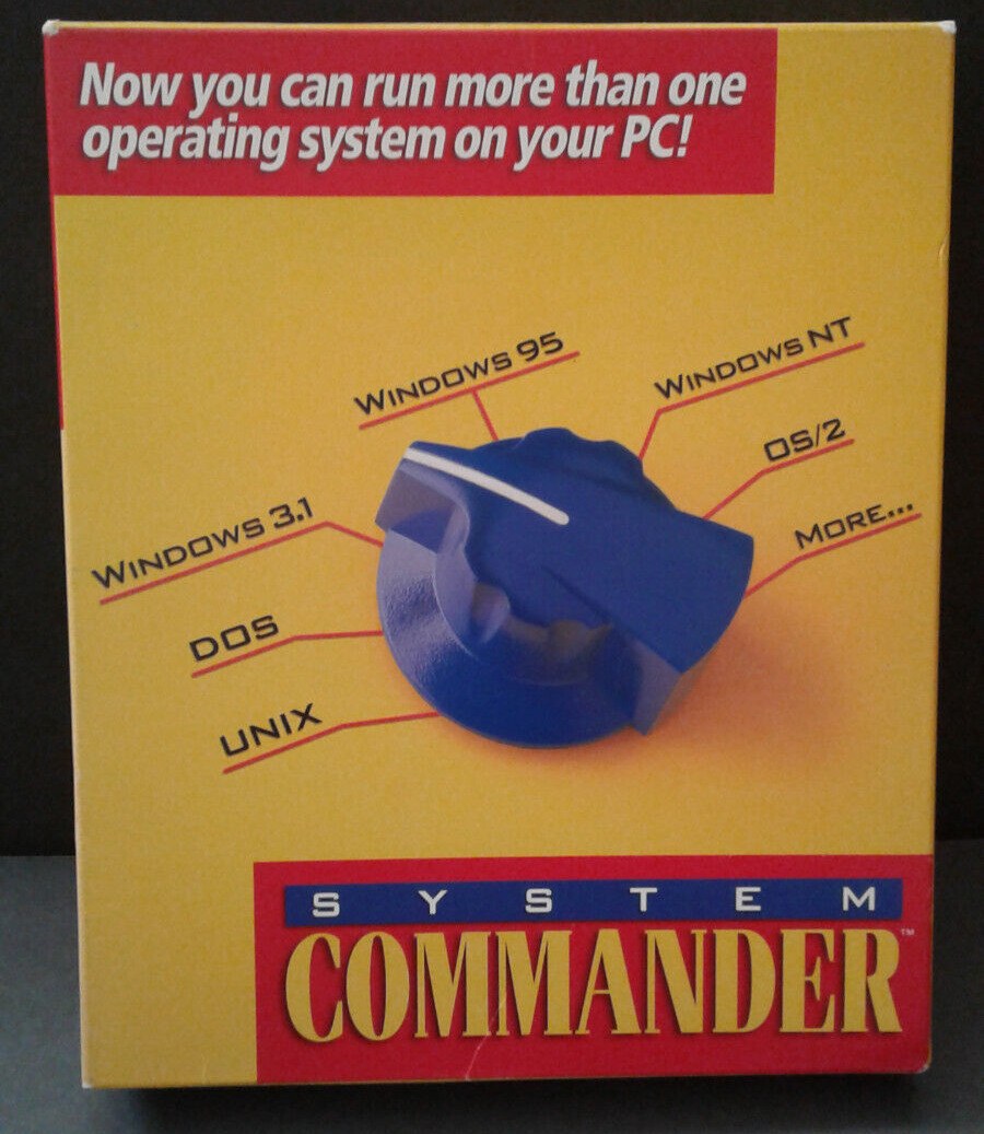 System Commander Version 3.02 (1996) PC VCOM All On One PC w/ 3.5\