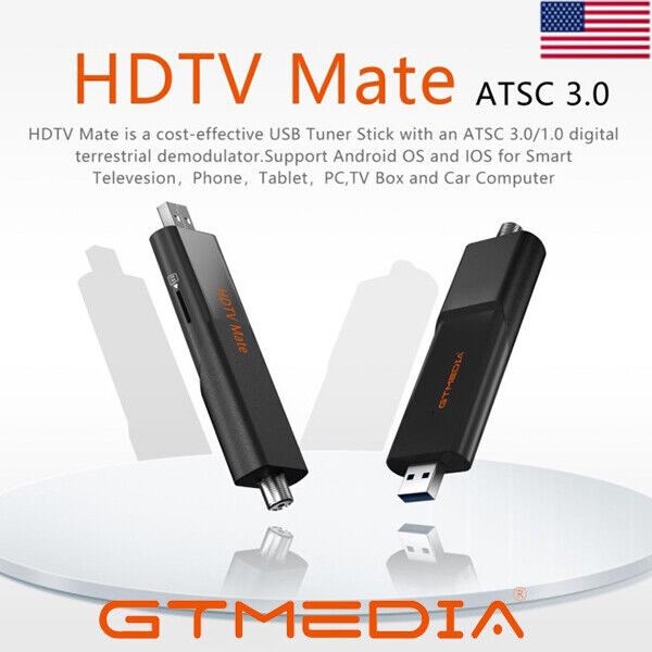 GTmedia HDTV Mate ATSC 3.0 TV Tuner compatible ATSC3.0 Digital Terrestrial DVR