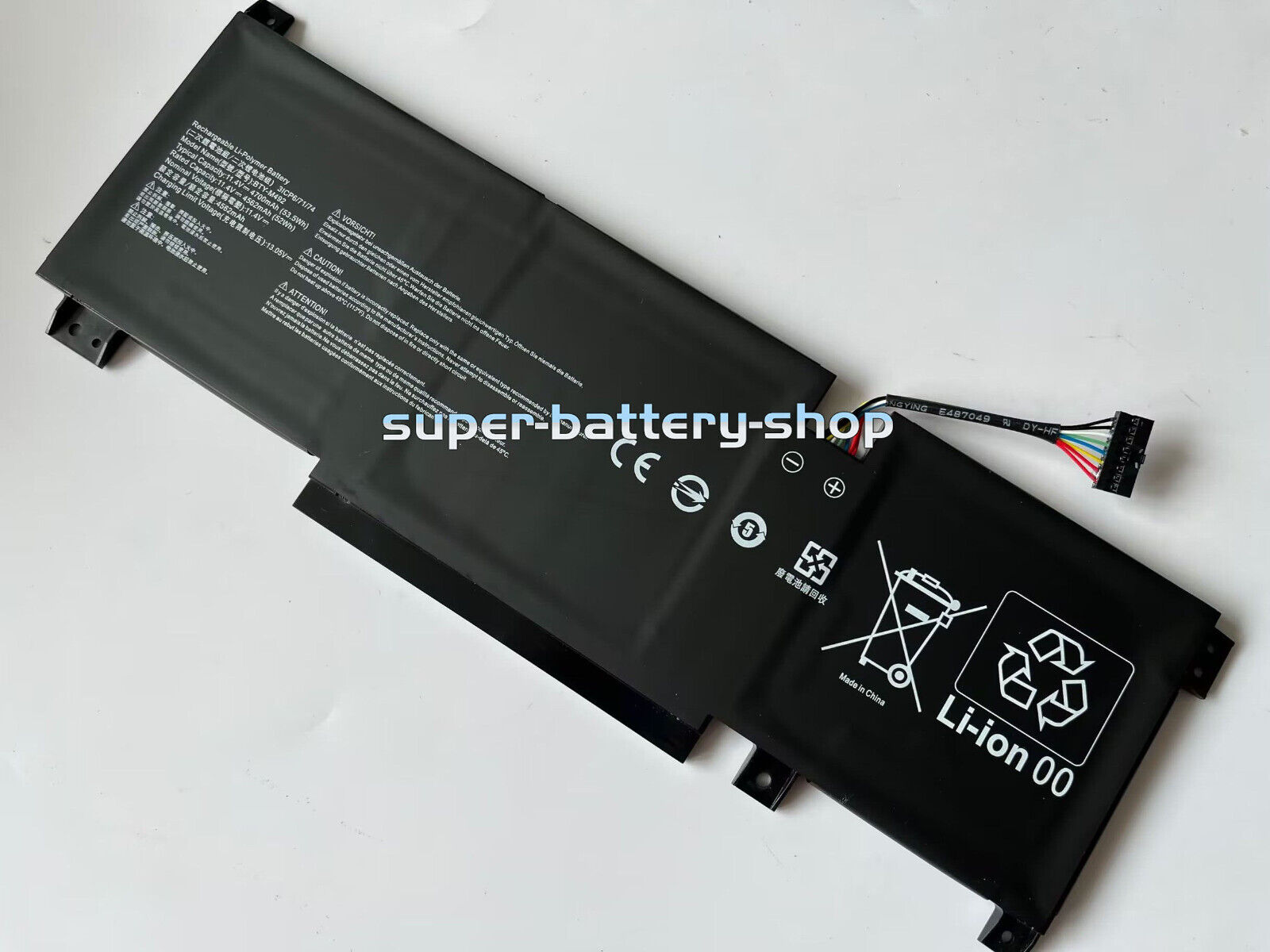 New Genuine BTY-M492 Battery for MSI KATANA GF66 Pulse GL66 GL76 11UG BRAVO 15