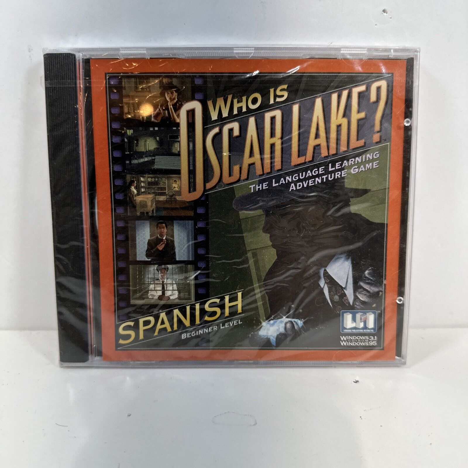 NEW SEALED WHO IS OSCAR LAKE? Spanish Language Learning Beginner Level PC CD