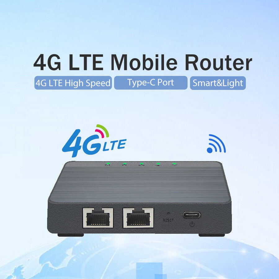 Dbit 4G LTE Wireless WiFi Router 300Mbps Hotspot with SIM Card Slot/LAN/WAN Port
