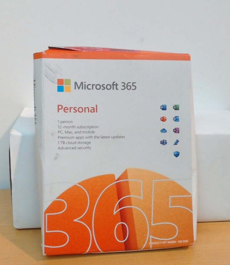 Microsoft Office 365 Personal 12 month Subscription MS OFFICE 12