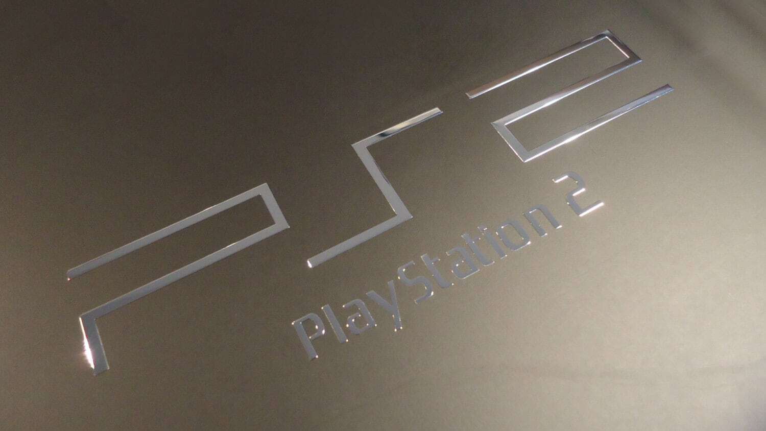 PlayStation 2 Label / Aufkleber / Sticker / Badge / Logo 12,2 x 3,5cm [266]