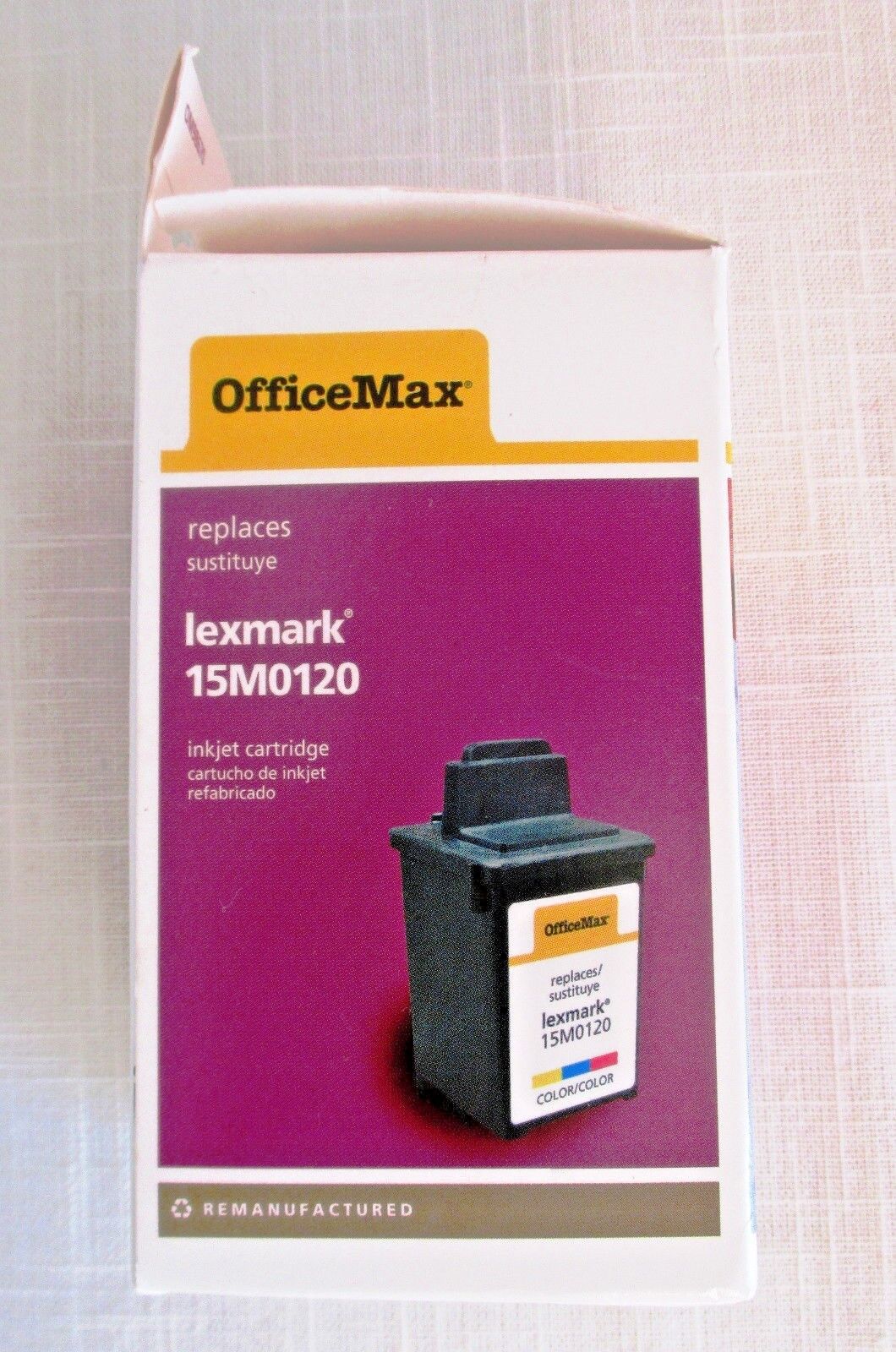 Office Max LEXPRO Color Ink Jet Cartridge PT.No. 15M0120 