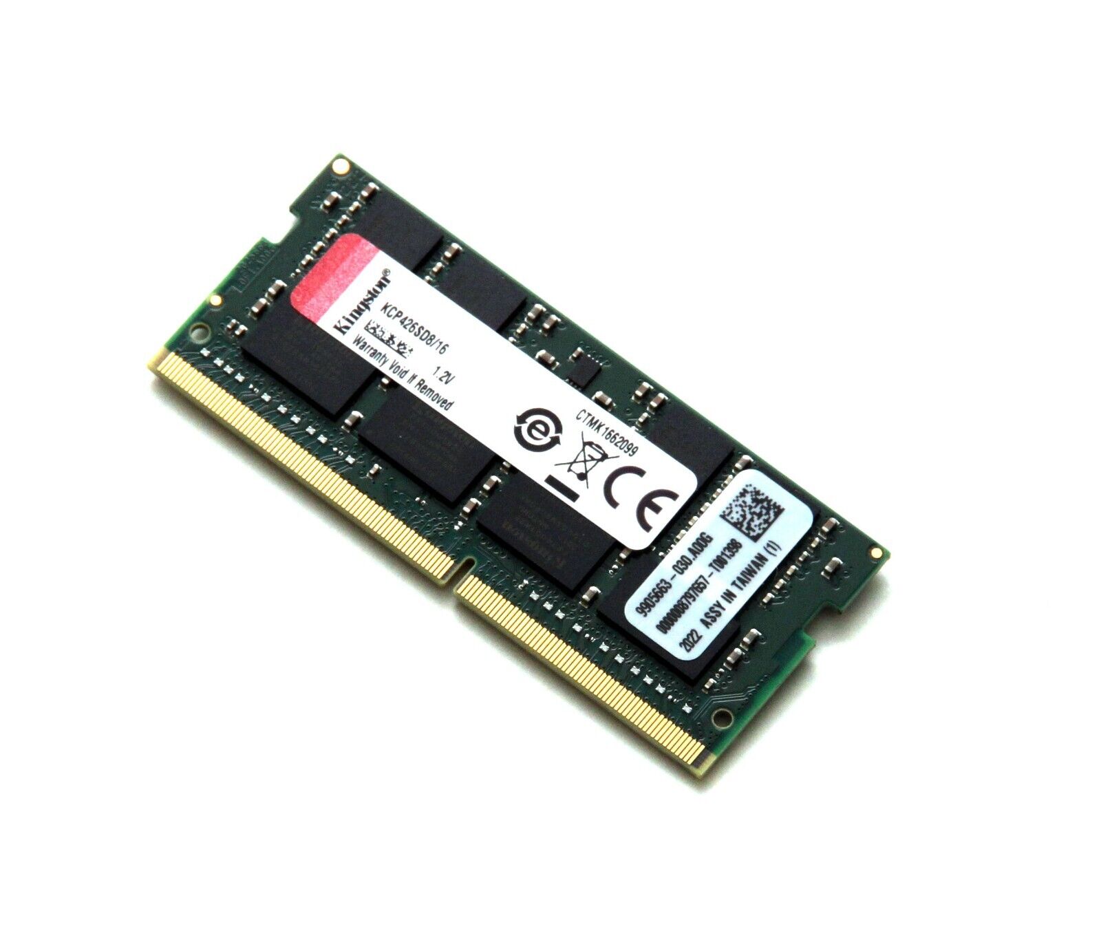 Lenovo P53 Kingston 16GB DDR4 2666MHz RAM (1 x 16GB) SODIMM Memory KCP426SD8/16